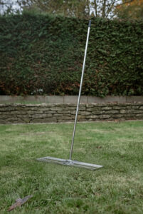 Nivelační a zapravovací brána 90 cm - nerez